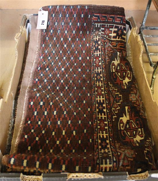 Turkoman saddle cloth(-)